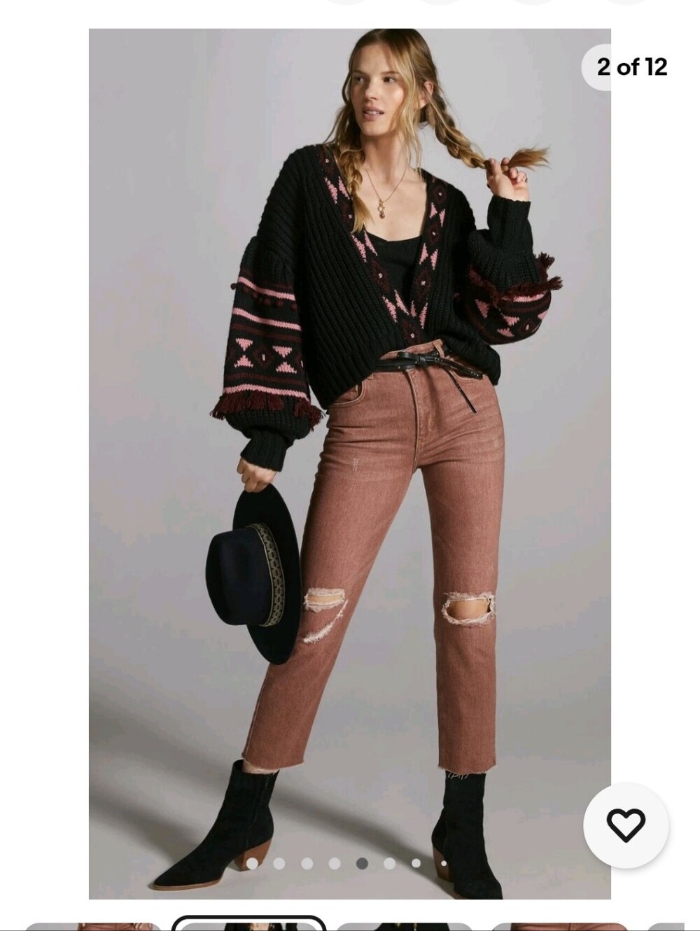 Pilcro The Vintage Straight Jeans **altered**